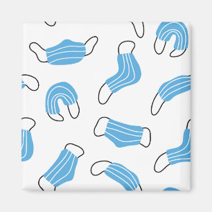 Medical mask pattern magnet