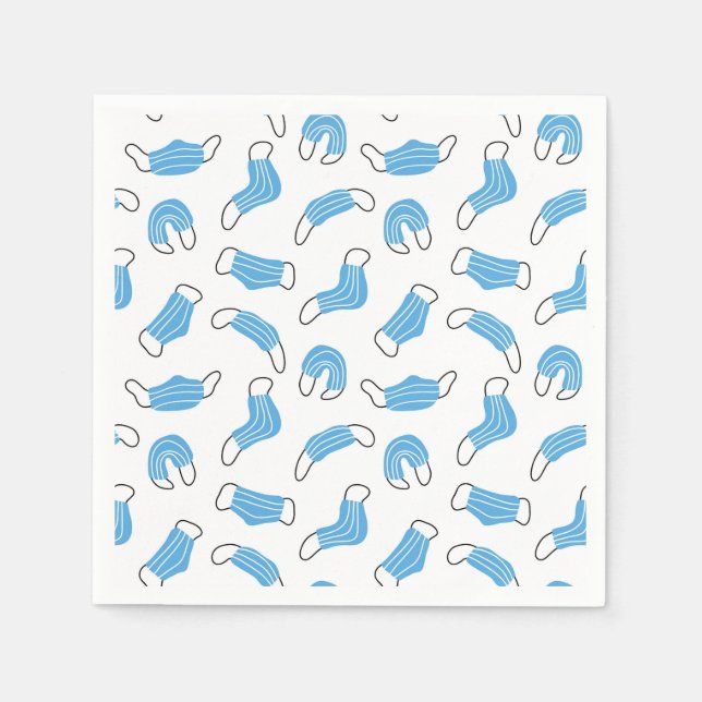 Medical mask pattern napkin (Front)