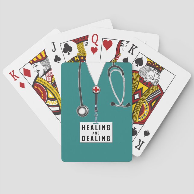 Medical Novelty Gift Playing Cards (Back)