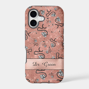 Medical, Nurse, Doctor themed Stethoscopes, Name