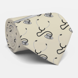 Medical, Nurse, Doctor themed stethoscopes, Name Tie