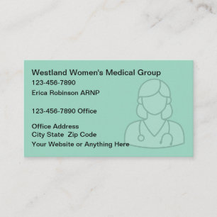 Medical Nurse Practitioner Business Cards