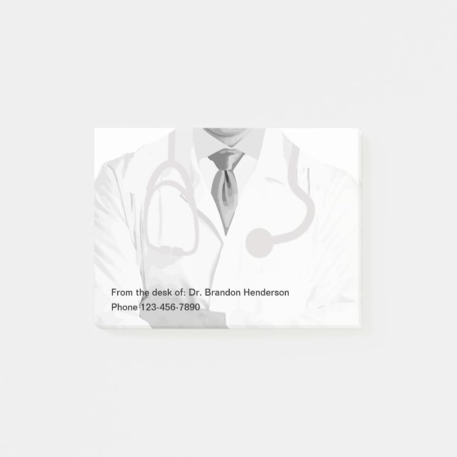 Medical Office Professional Post-it Notes (Front)
