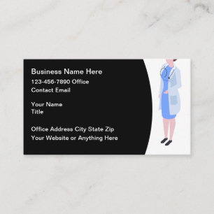 Medical Office Simple Modern Business Cards