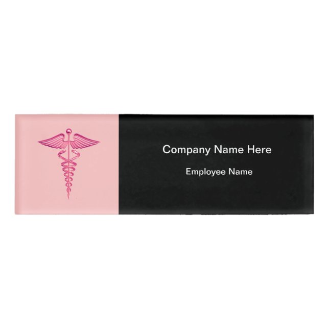 Medical Oncology Theme Staff Name Tags (Front)