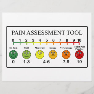 Medical Pain Assessment Tool Chart