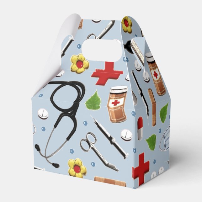 Medical Party Favour Box (Back Side)