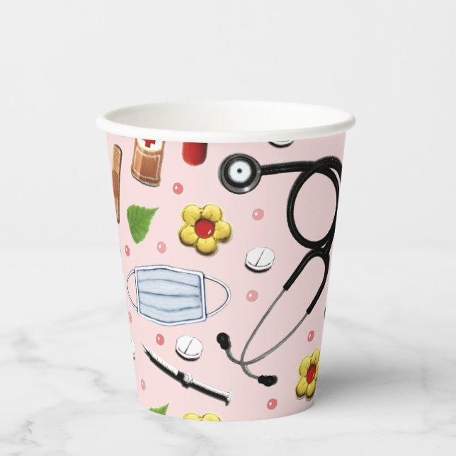 Medical Party Paper Cups (Front)