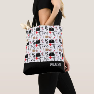 Medical Pattern  Tote Bag