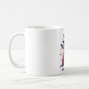 Medical Paws and Haunting Howls One Spooky Nurse D Coffee Mug