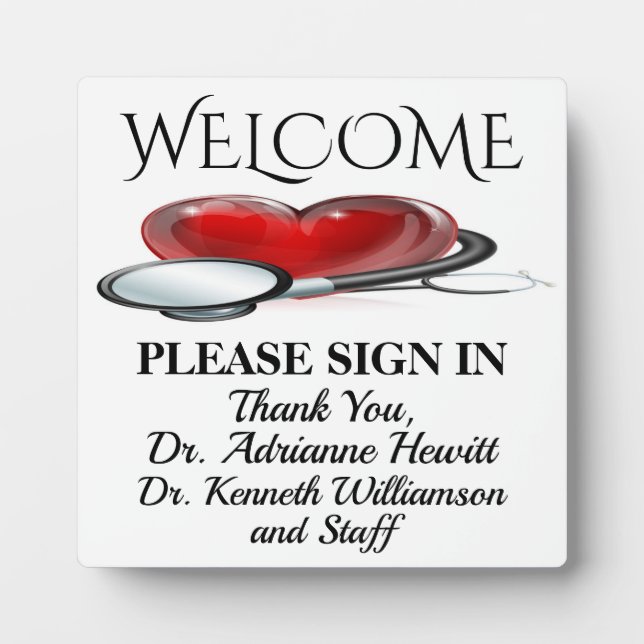 Medical Plaque (Front)