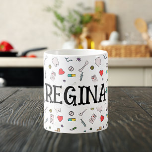 Medical Print Ceramic Mug
