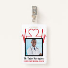 Medical Professional custom photo & text badges