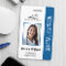 Medical Professional Custom Photo & Text Blue ID