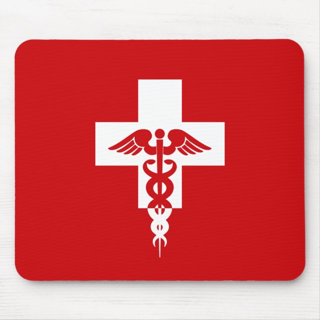 Medical Professional mousepad, customise Mouse Mat (Front)