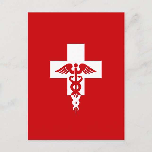 Medical Professional postcard - customise (Front)