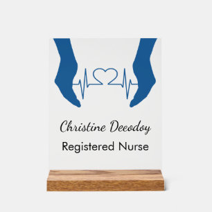 Medical Professional Registered Nurse  Acrylic Sign