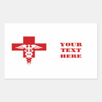 Medical Professional stickers, customize