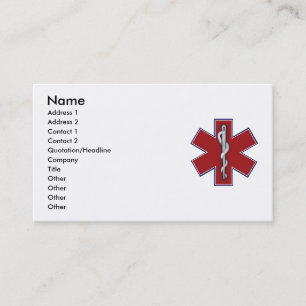 Medical Profile Card