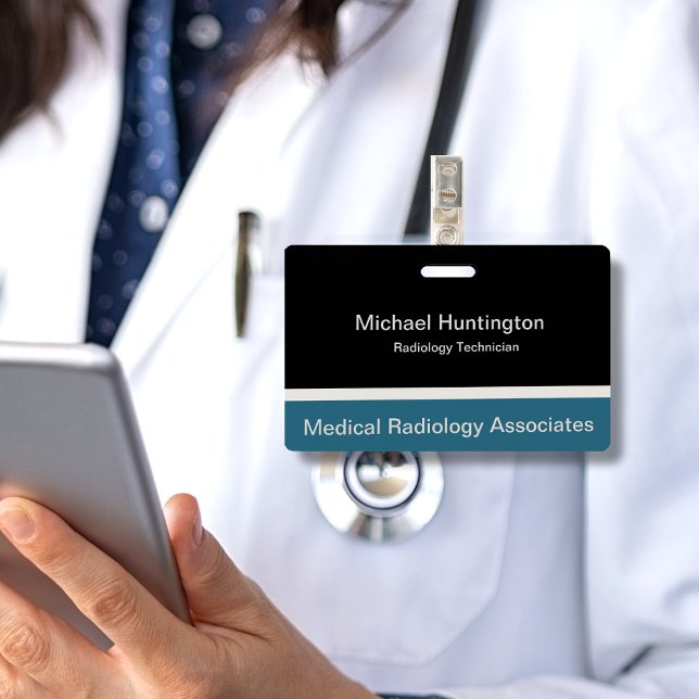 Medical Radiology Tech ID Badge (Creator Uploaded)