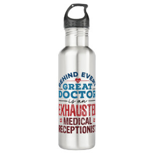 Medical Receptionist Appreciation Gifts 710 Ml Water Bottle