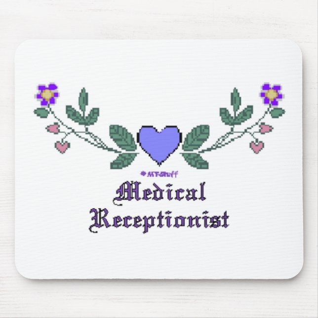 Medical Receptionist CS Mouse Mat (Front)