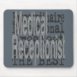 Medical Receptionist Extraordinaire Mouse Mat