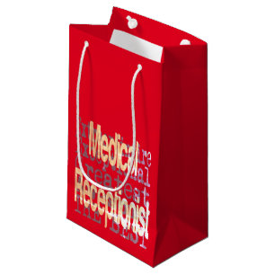Medical Receptionist Extraordinaire Small Gift Bag