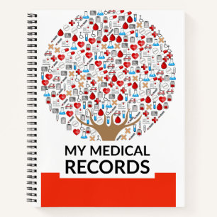 Medical Record Keeper Notebook