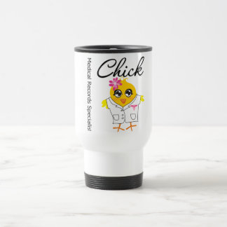 Medical Records Specialist Chick Travel Mug