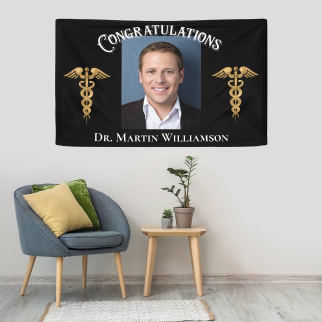 Medical School Doctor Nurse Dentist Graduation Banner (Creator Uploaded)