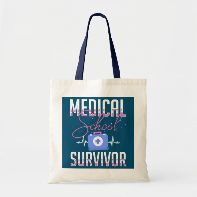 Medical School Doctor Student Med Education Tote Bag (Front)