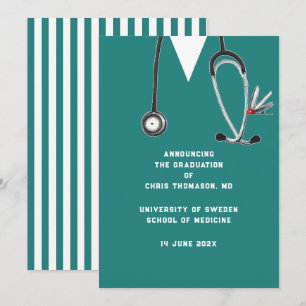 Medical School Graduation Announcement