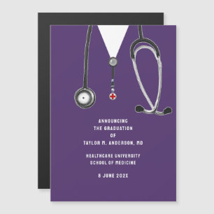 Medical School Graduation Announcement 