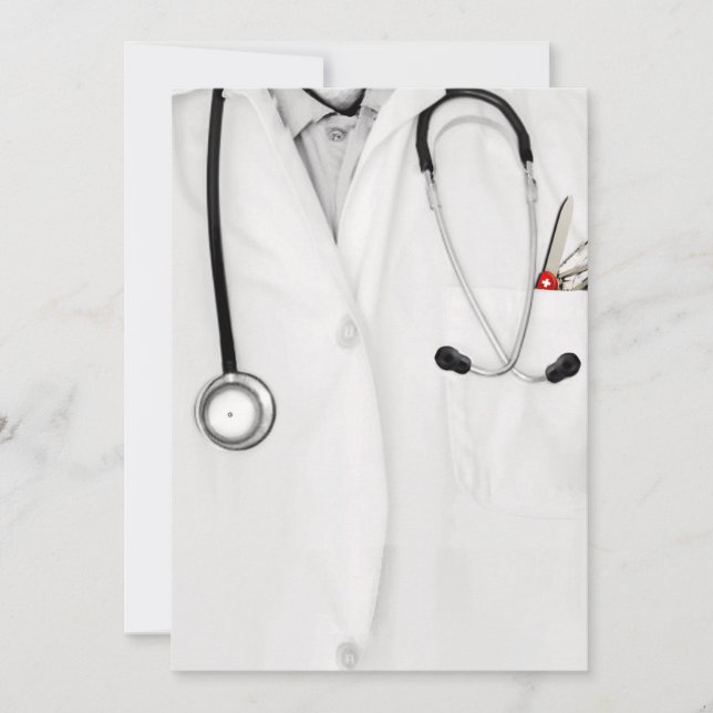 Medical School Graduation Announcement (Front)