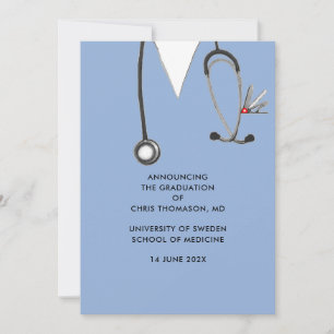 Medical School Graduation Announcement