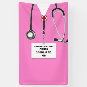 Medical School Graduation Banner