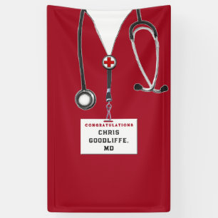 Medical School Graduation Banner