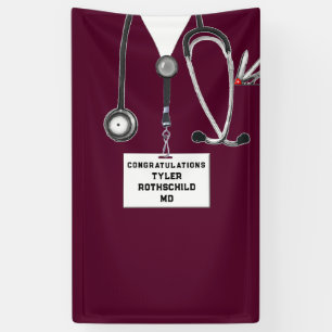 Medical School Graduation Banner