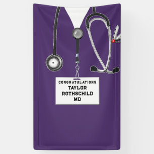 Medical School Graduation Banner