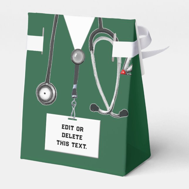 Medical School Graduation Favour Box (Back Side)