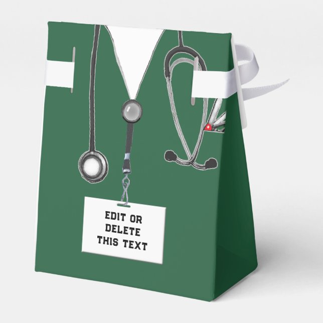 Medical School Graduation Favour Box (Back Side)
