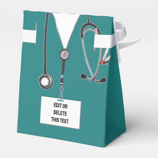 Medical School Graduation Favour Box (Back Side)