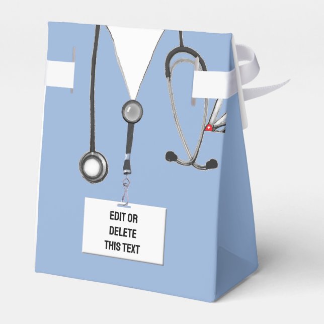 Medical School Graduation Favour Box (Back Side)