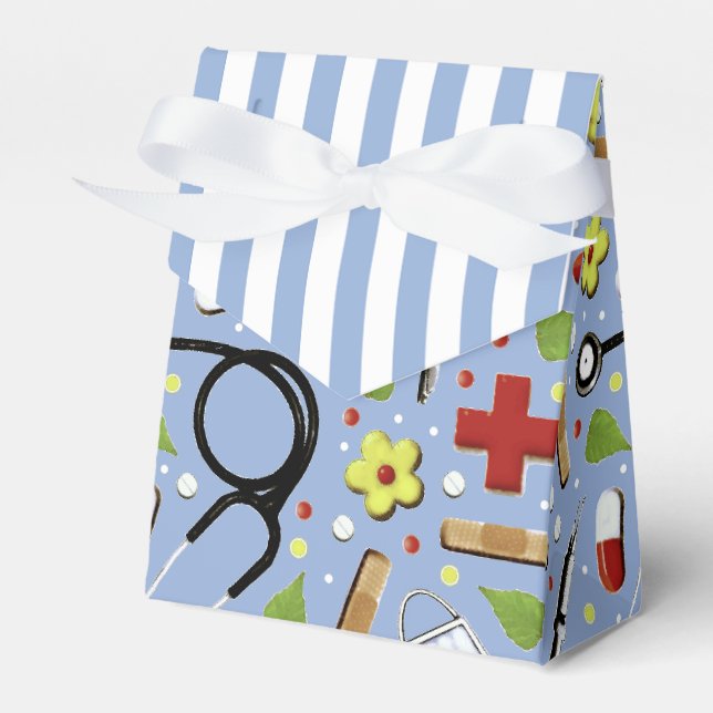 Medical School Graduation Favour Box (Front Side)