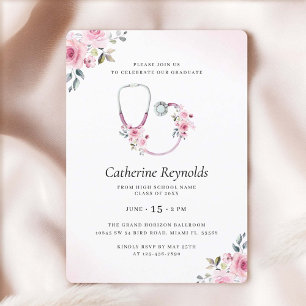 Medical School Graduation Invitation