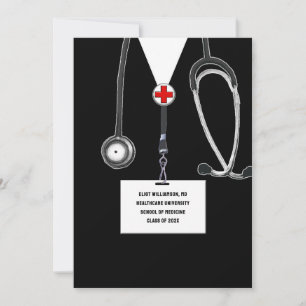 Medical School Graduation Party Invitation