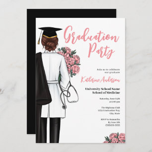 Medical School Graduation Party Invitation