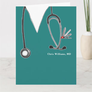 Medical School Graduation Personalised Card