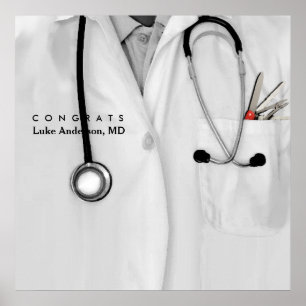 Medical School Graduation Poster